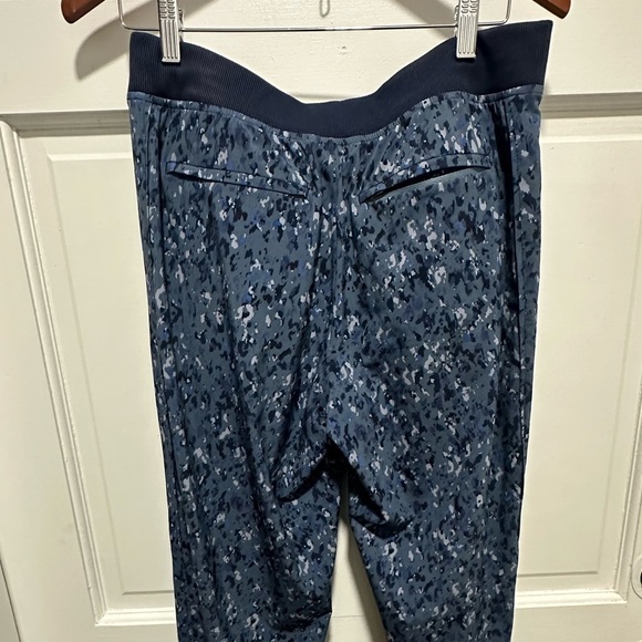 Athleta Brooklyn Ankle Pant size 10 Captivate Chrome Blue EUC - Picture 6 of 6